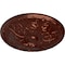 Ekena Millwork Granada Ceiling Medallion (Fits Canopies up to 4 1/4"), 15 3/4"OD x 5/8"P, Antique Copper CM16GAACS - alternate 4